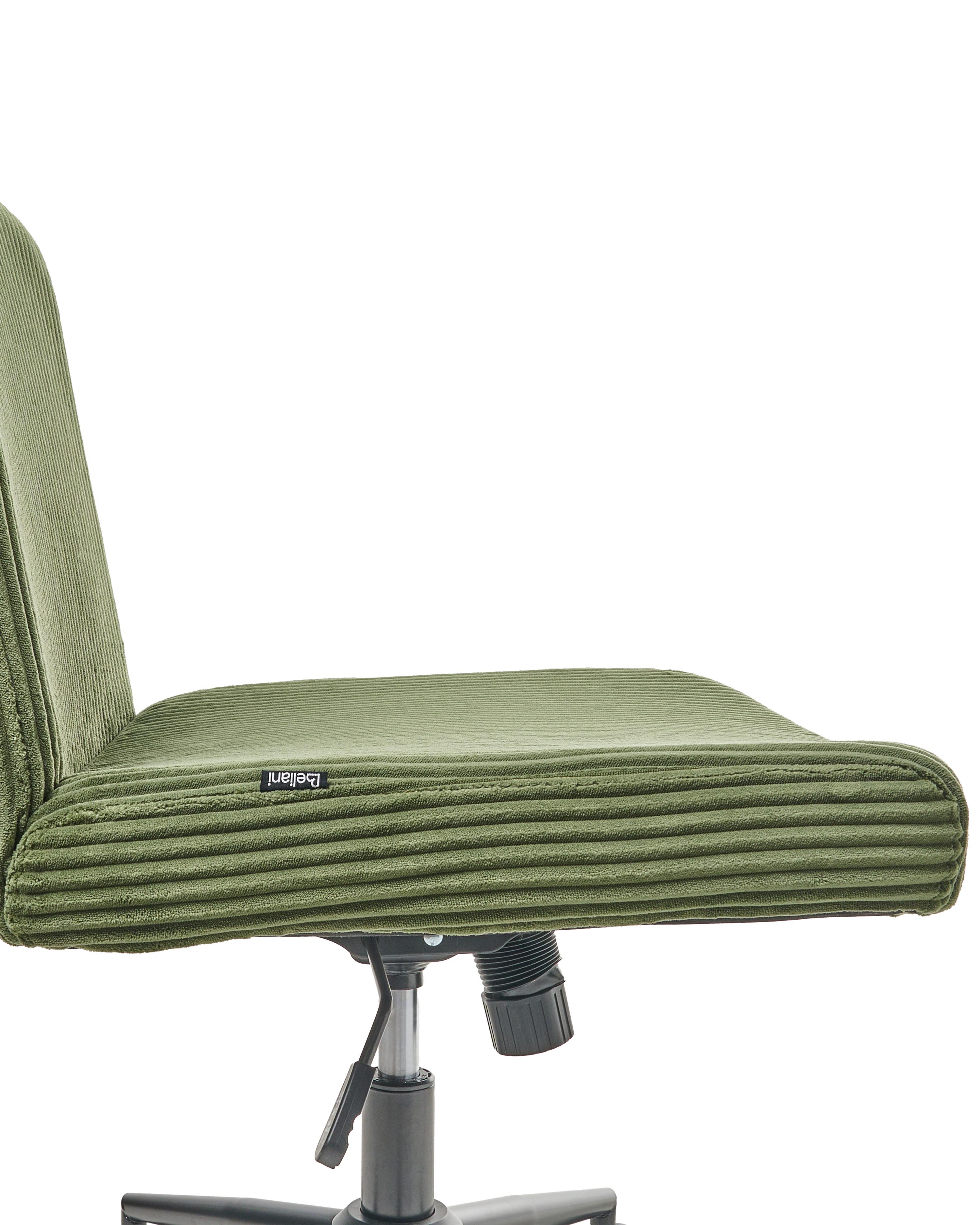 Bureaustoel GEDDES Corduroy Groen