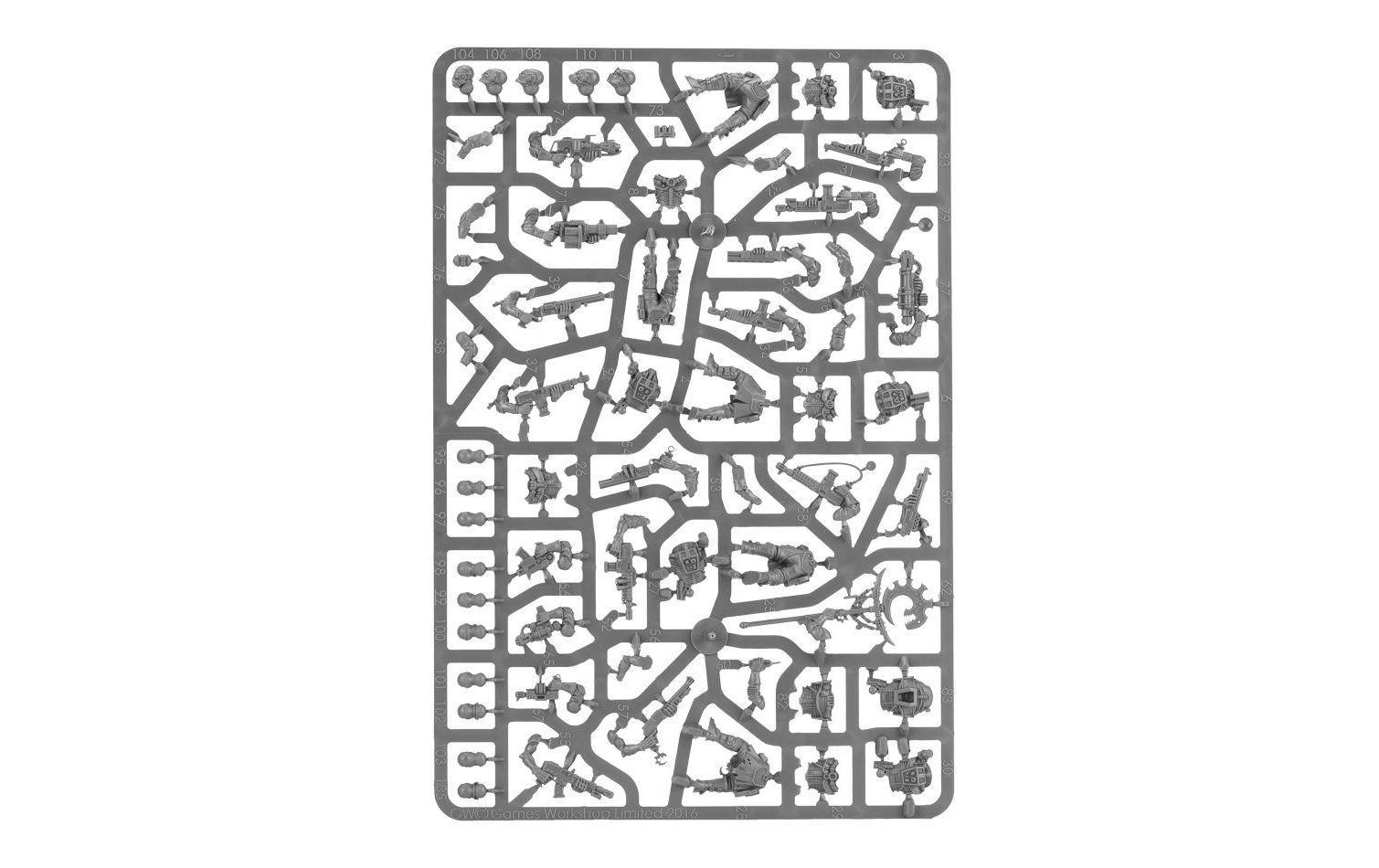 Figurenset Warhammer 40k Genestealer Cults Neophyte HybridsBausatz für 10 Figuren