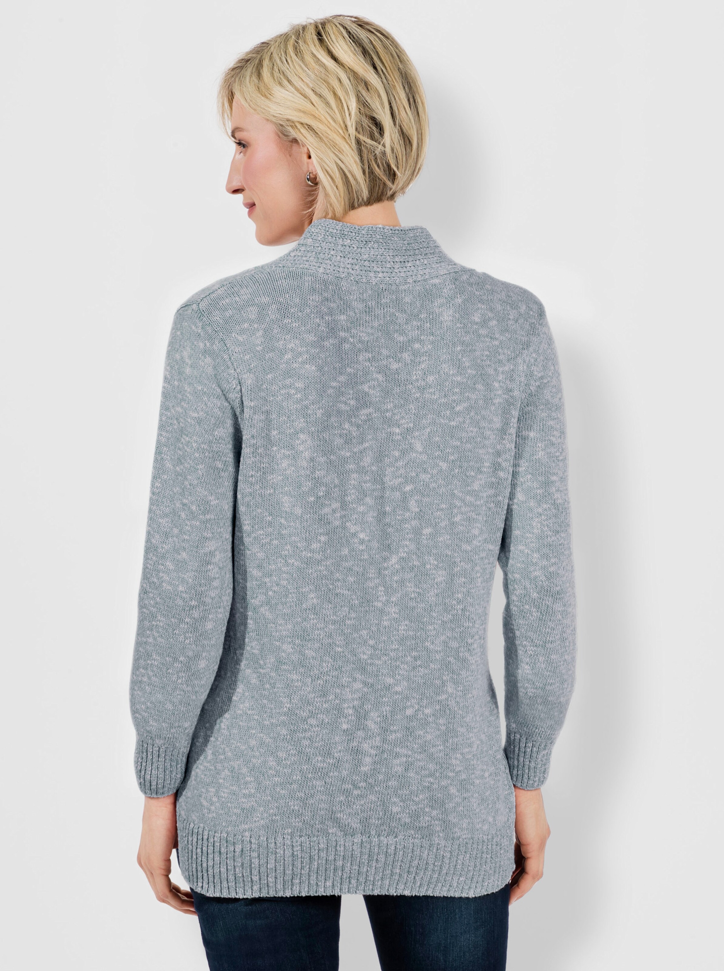V-Ausschnitt-Pullover