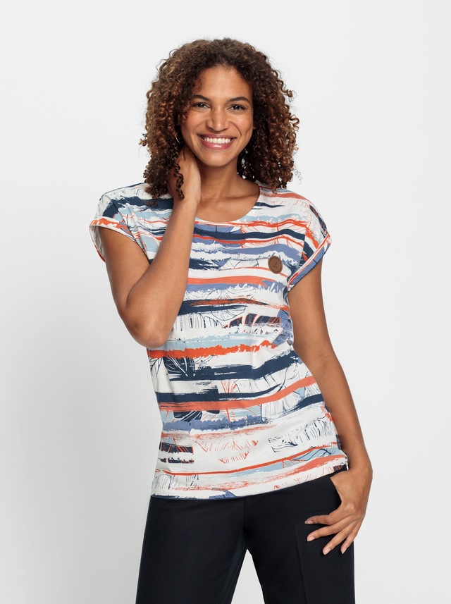 Casual Looks Print-Shirt »Druck-Shirt«, 1 Stk.