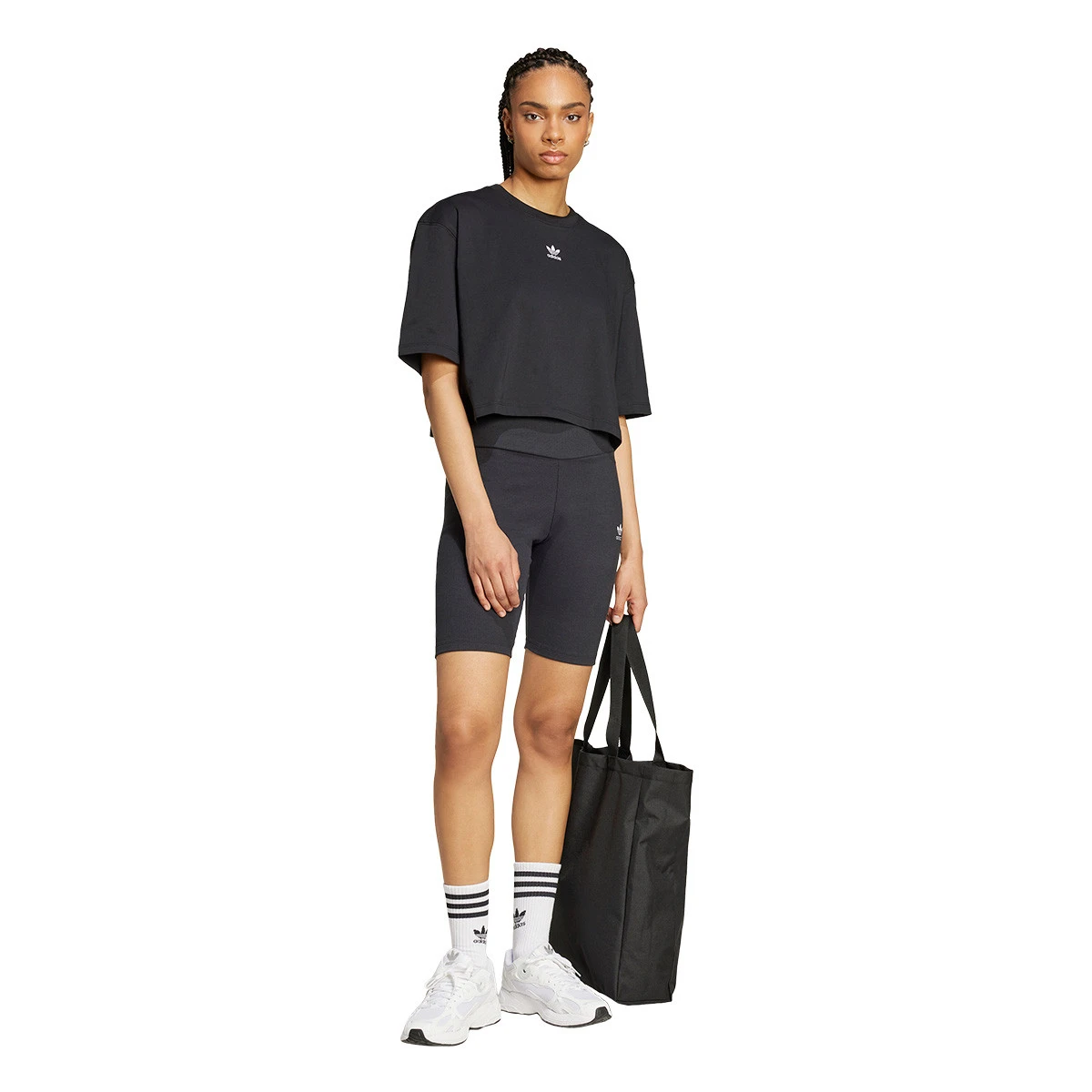 T-Shirt adidas Ess Crop Mulher