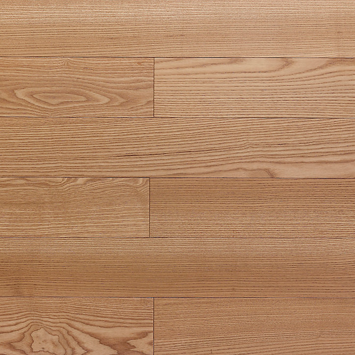 Parquet massif à coller Dryby M en frêne huilé blond compatible pièces humides