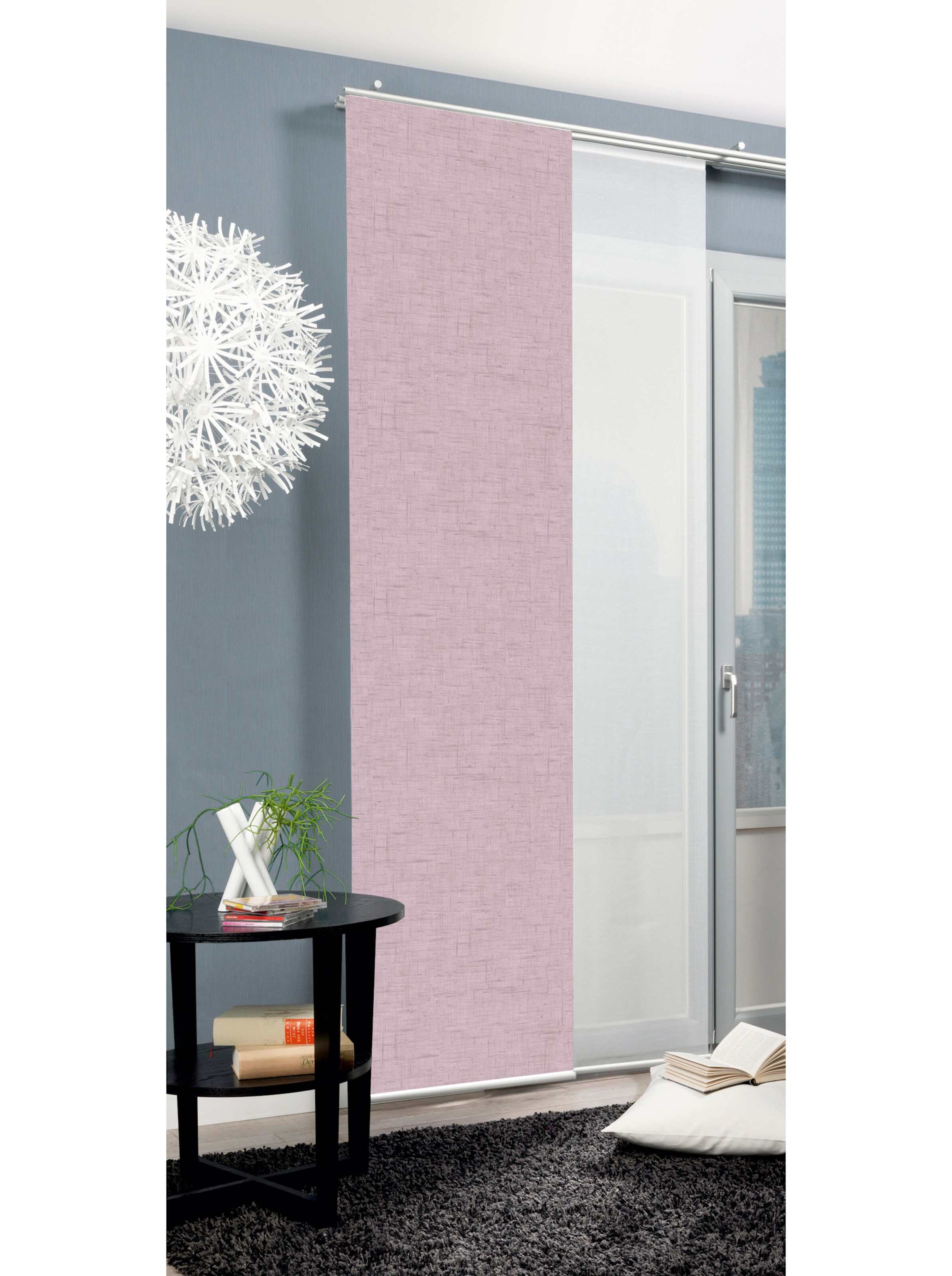 heine home Schiebevorhang in rose