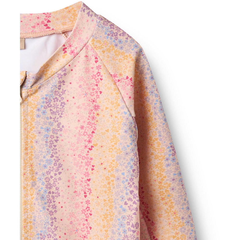Køb Wheat Multi Rainbow Badebluse L/S Zip Ada