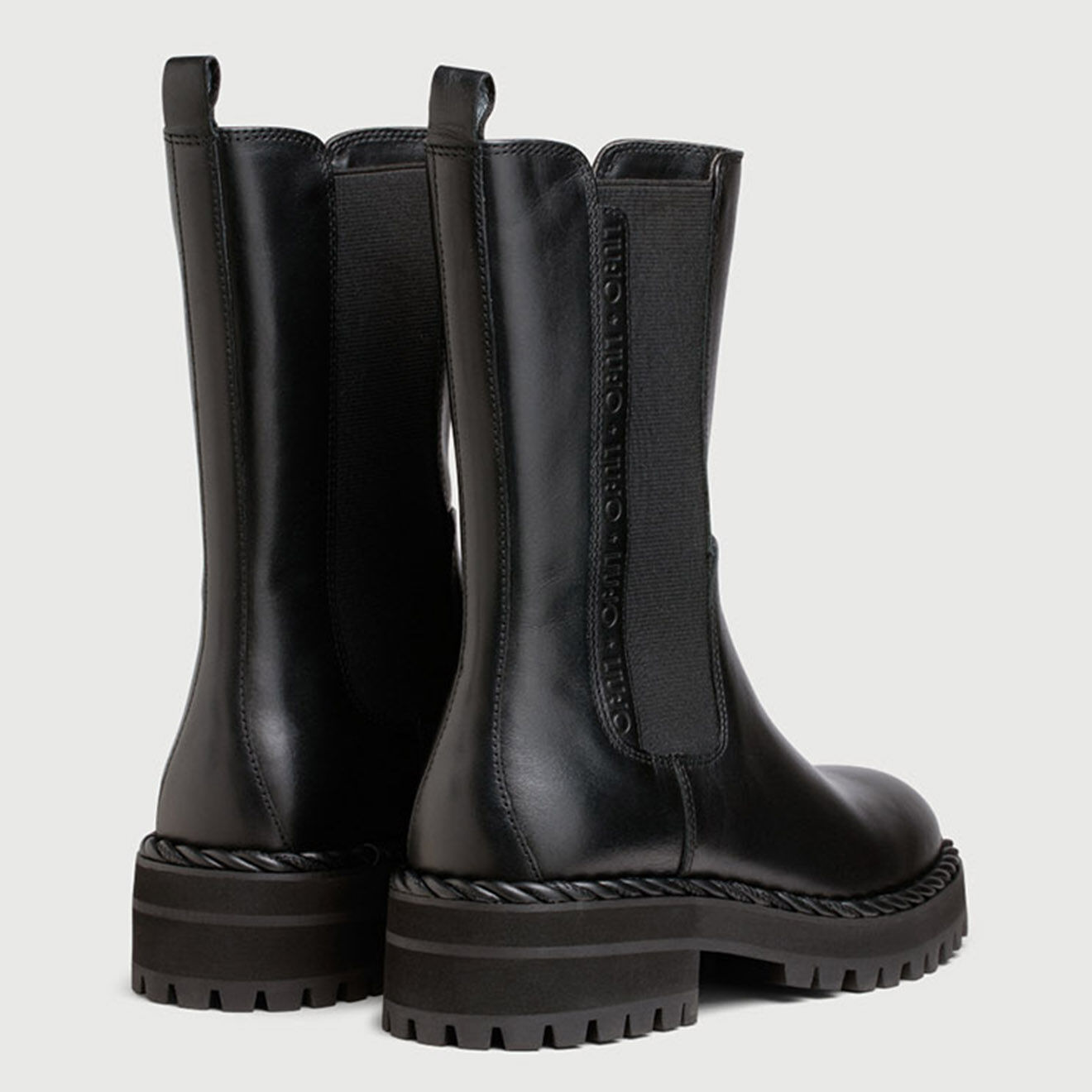 Liu-Jo Boots en Cuir Maeva noires