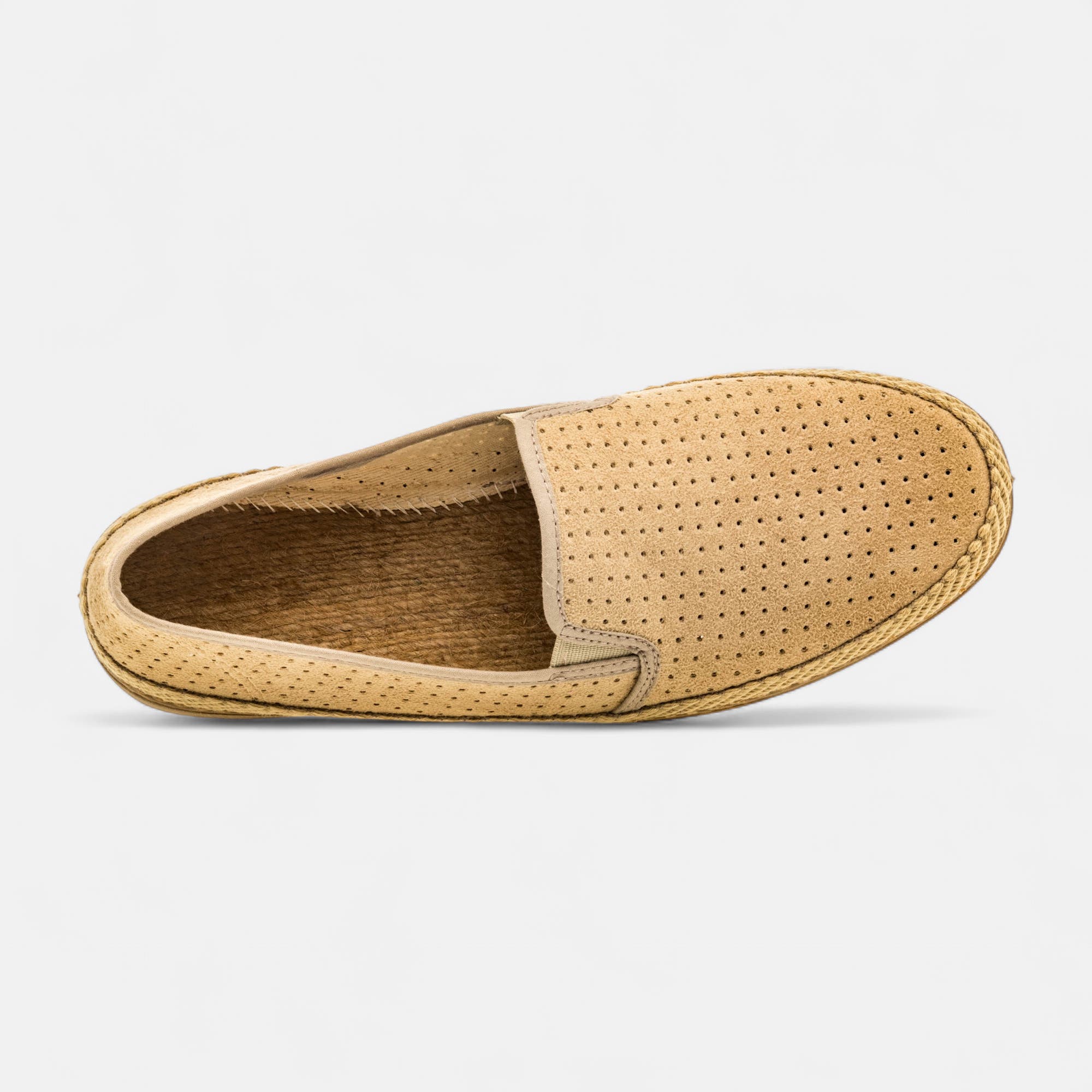 Pantoufles pieds sensibles Homme beige