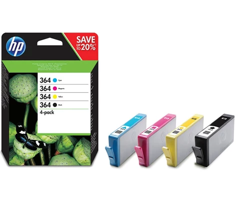 HP 364 combo pack (svart färg)