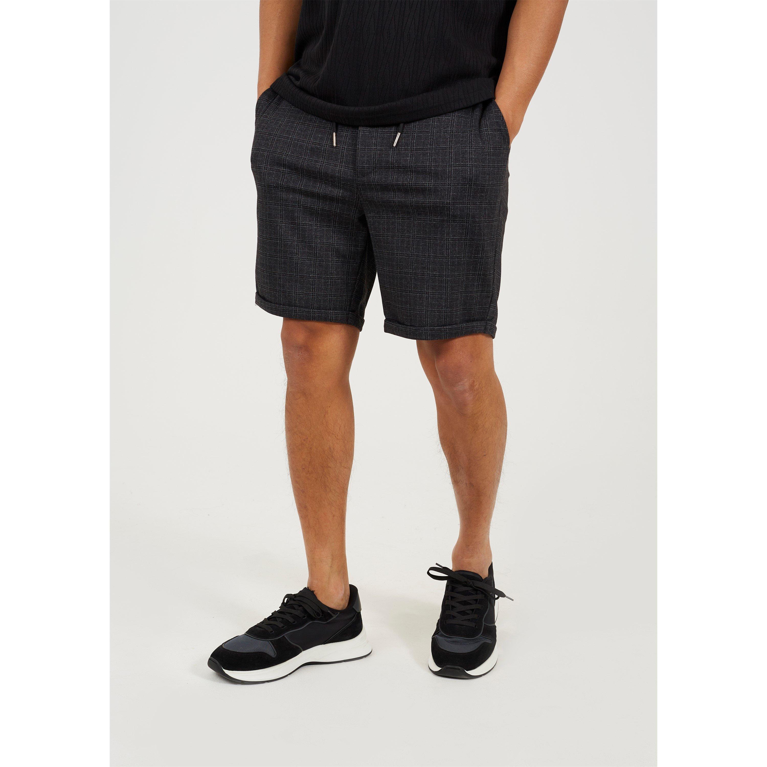 Brave Soul Check Shorts