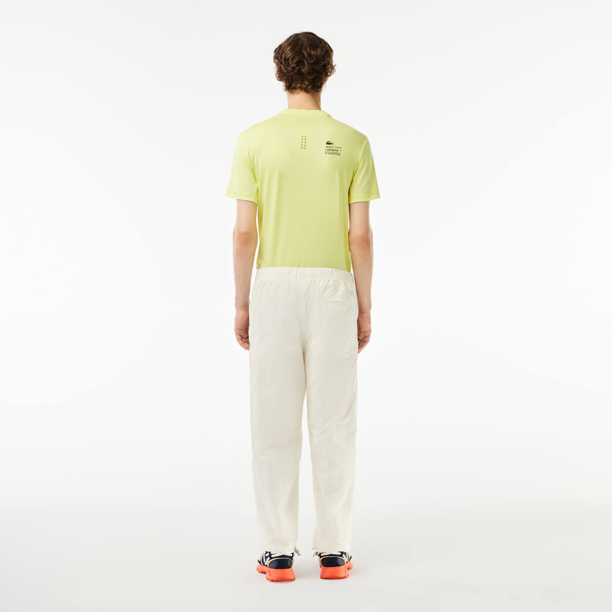 Trainingshose mit Streifen-Detail Trainingshosen - Weiss - Lacoste - Herren