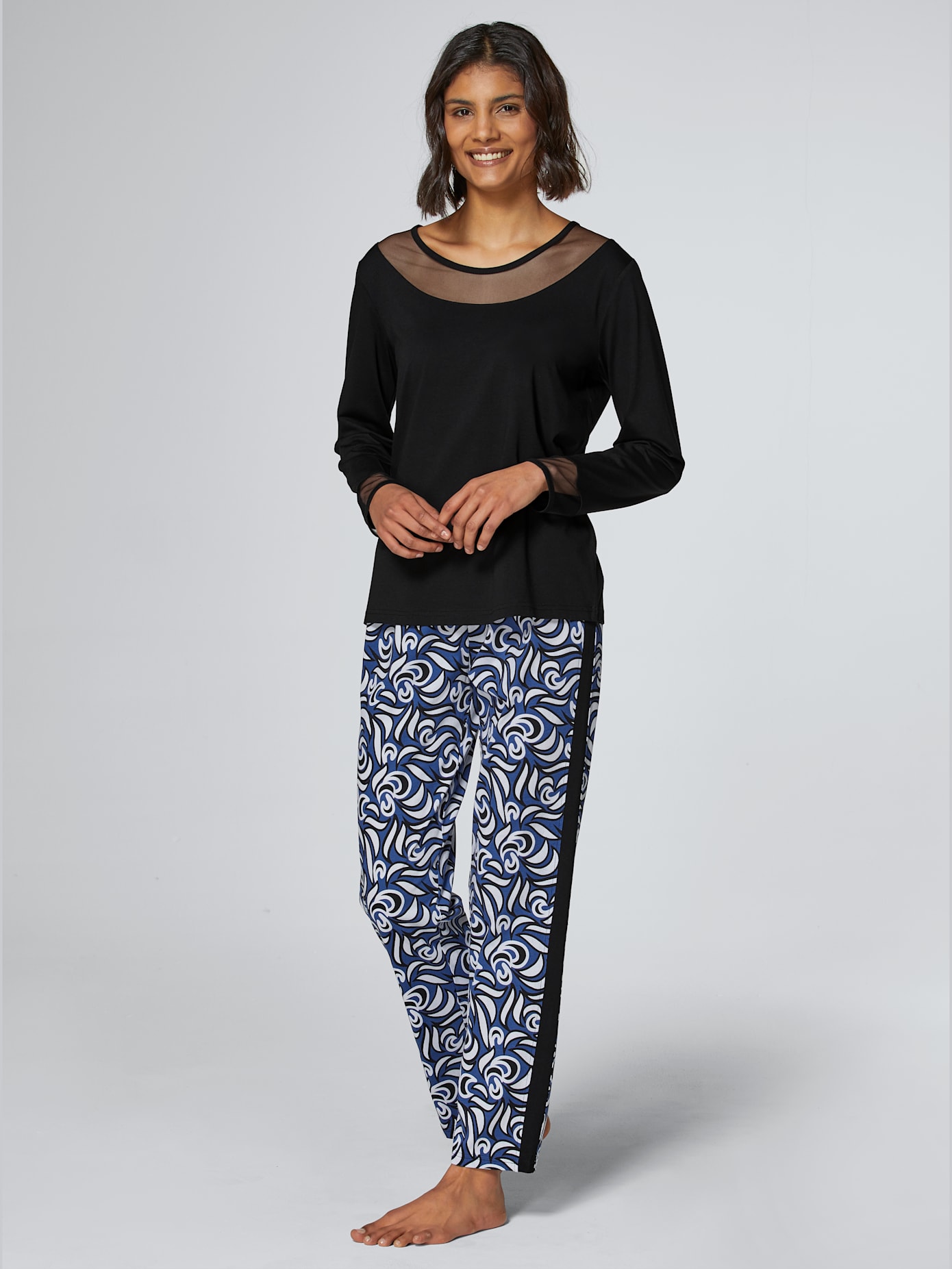 Pyjama jersey fin