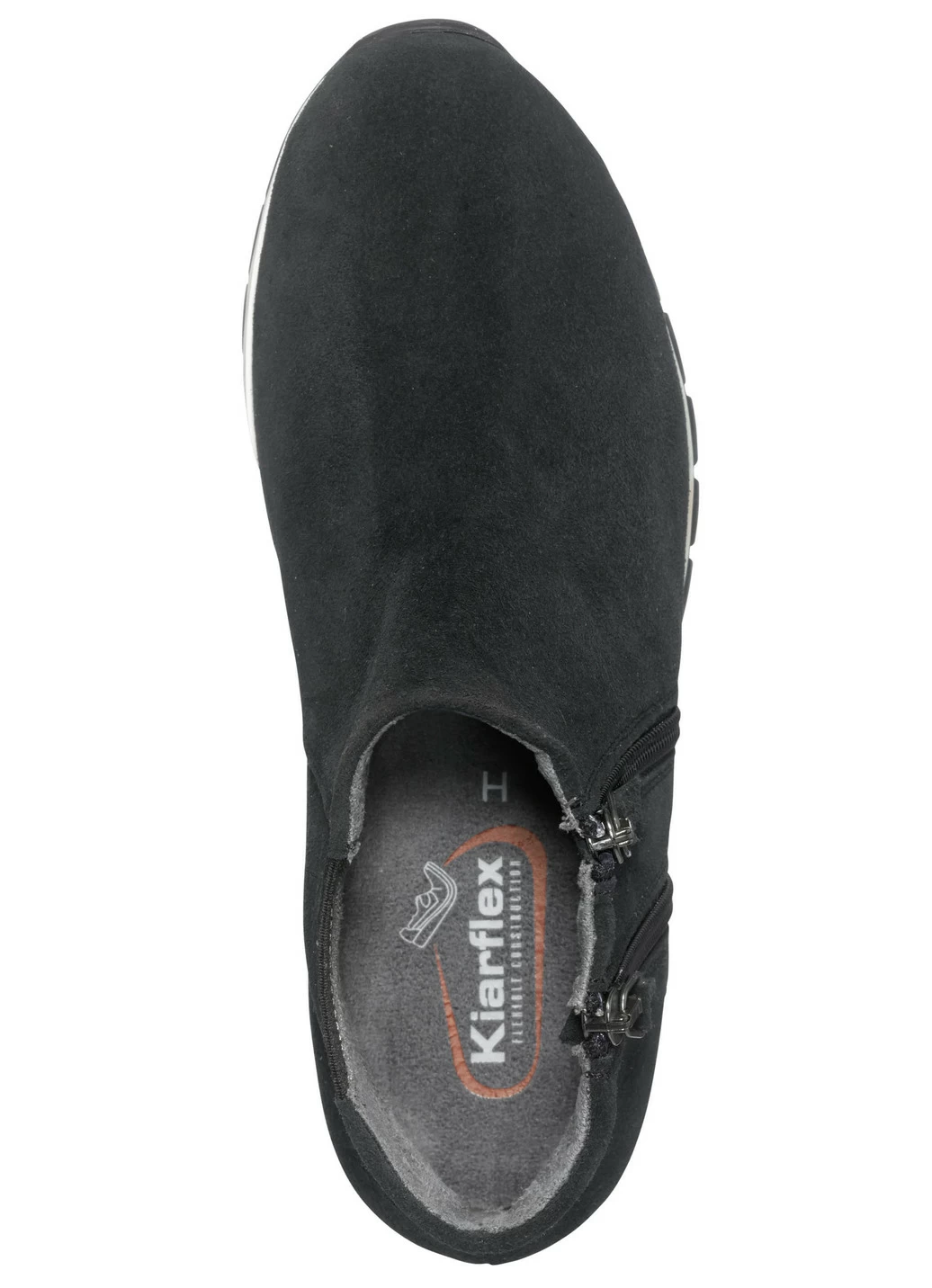 Bootie mit zwei Reißverschlüssen