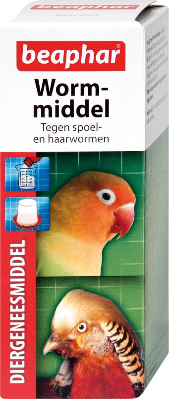 Beaphar wormmiddel vogel 100 ml