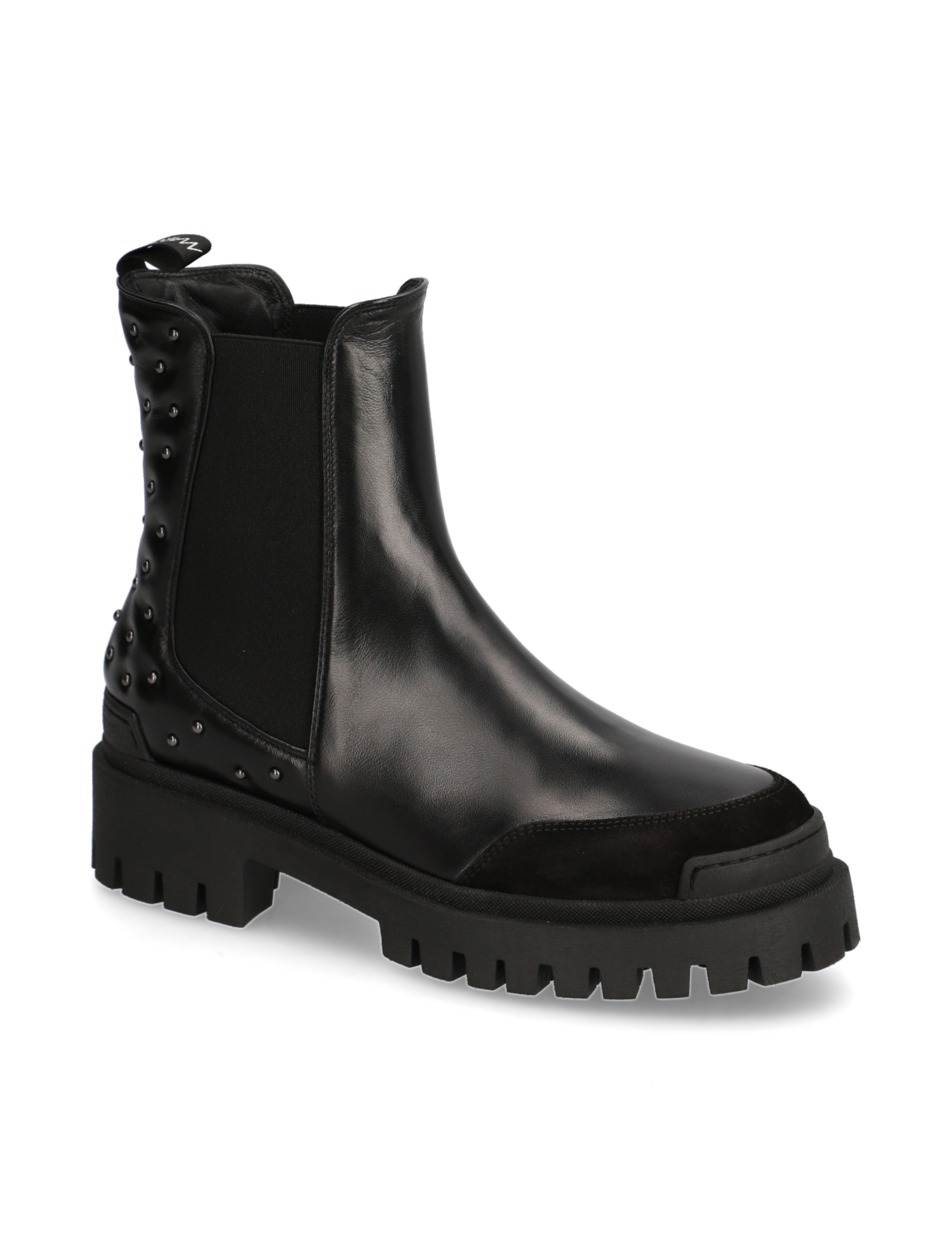 Glattleder Chelsea Boot