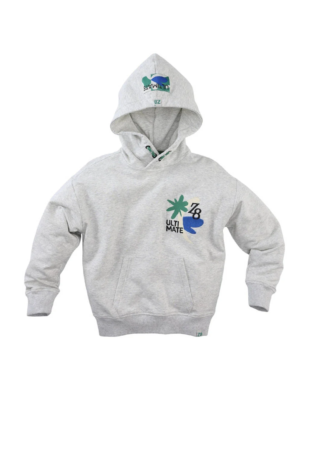 Z8 hoodie Jonas lichtgrijs