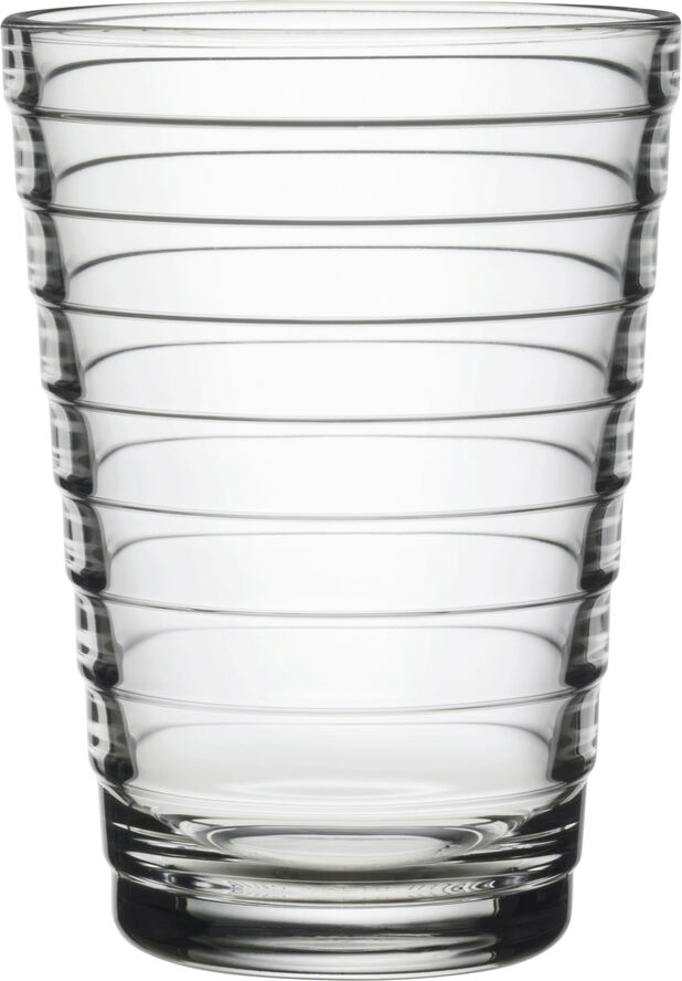 Iittala Aino aalto 33 cl. klar 2 stk. Transparent