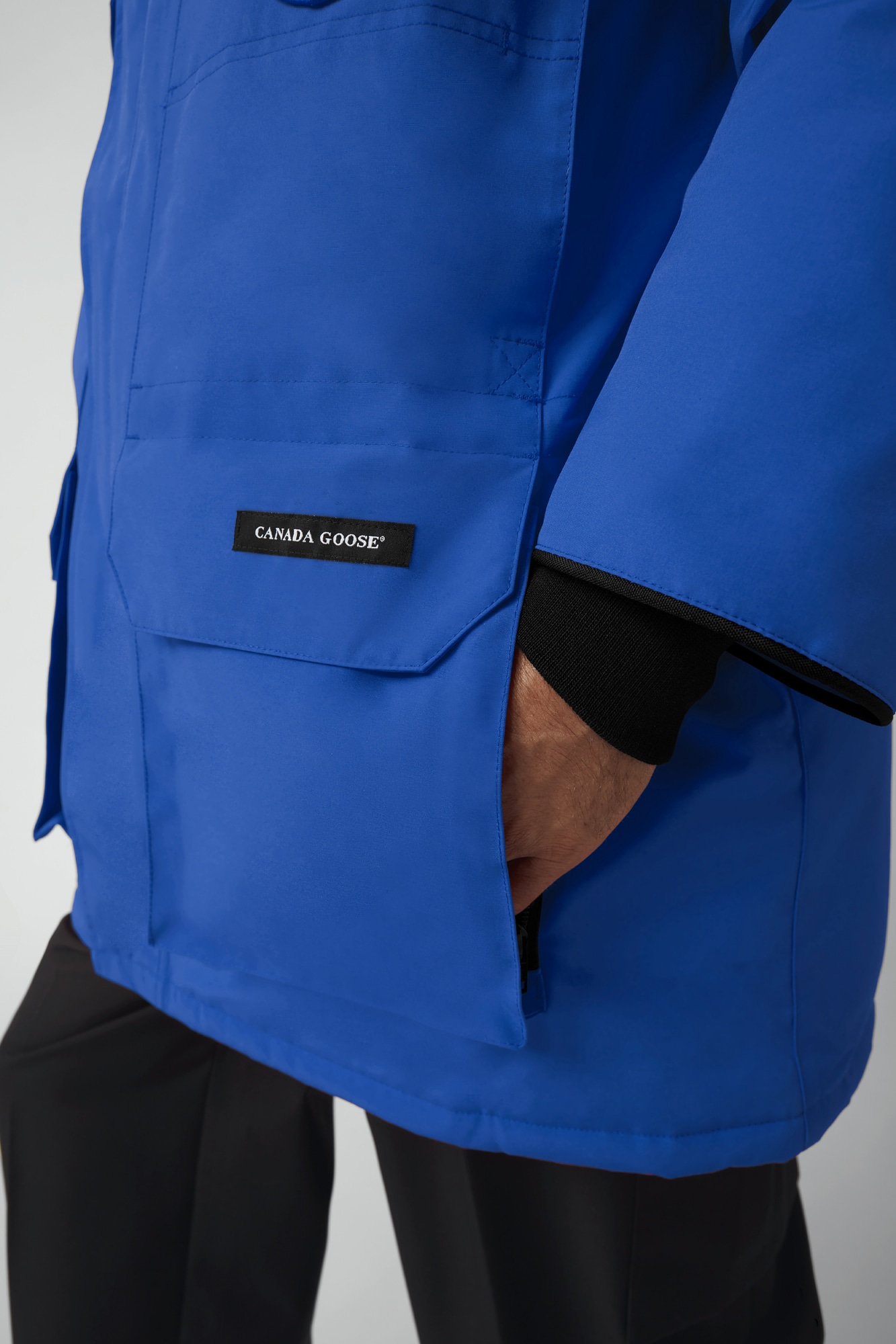 Canada Goose Expedition Parka Men PBI Blue