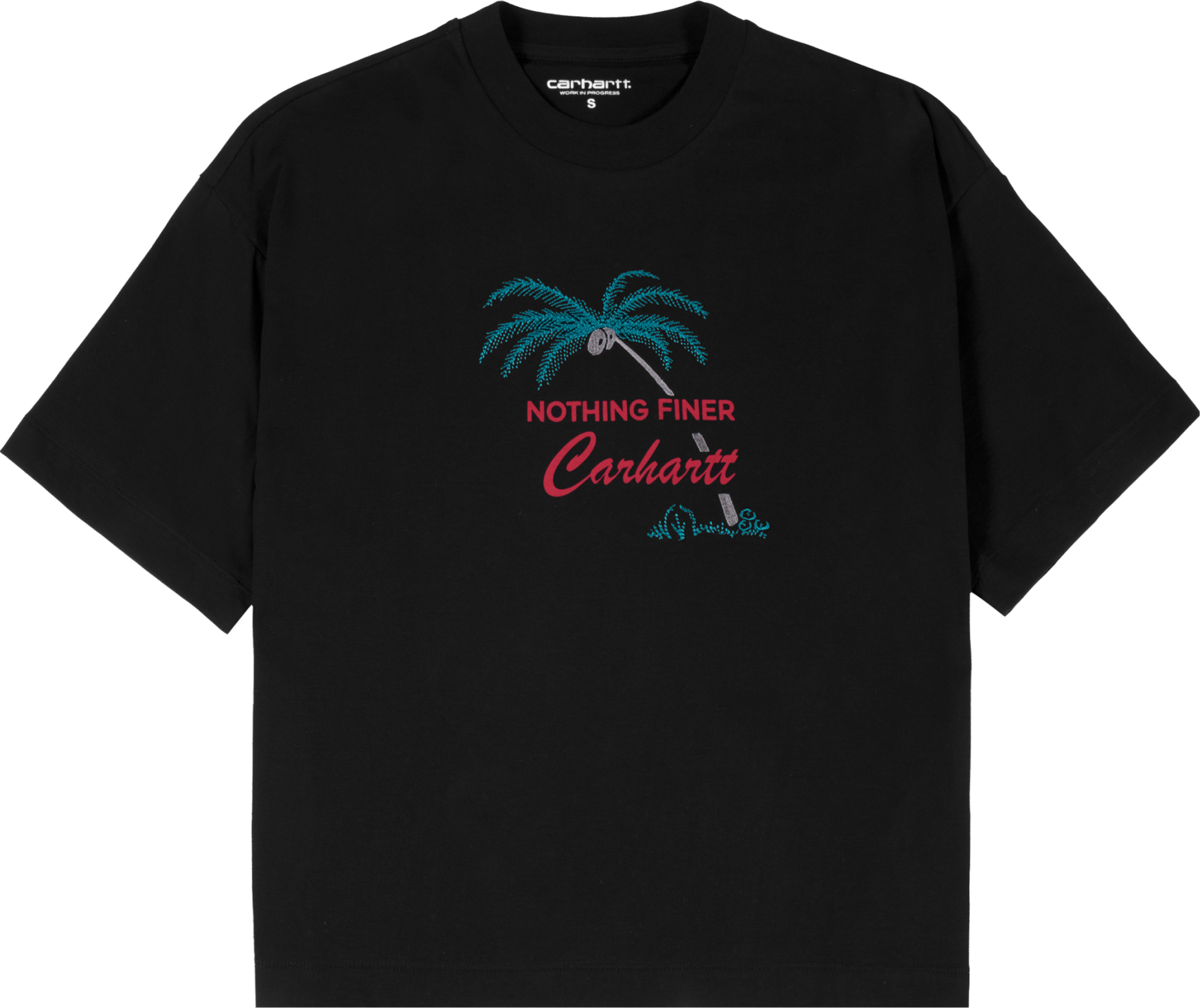 Carhartt WIP Finer T-Shirt Damen Schwarz