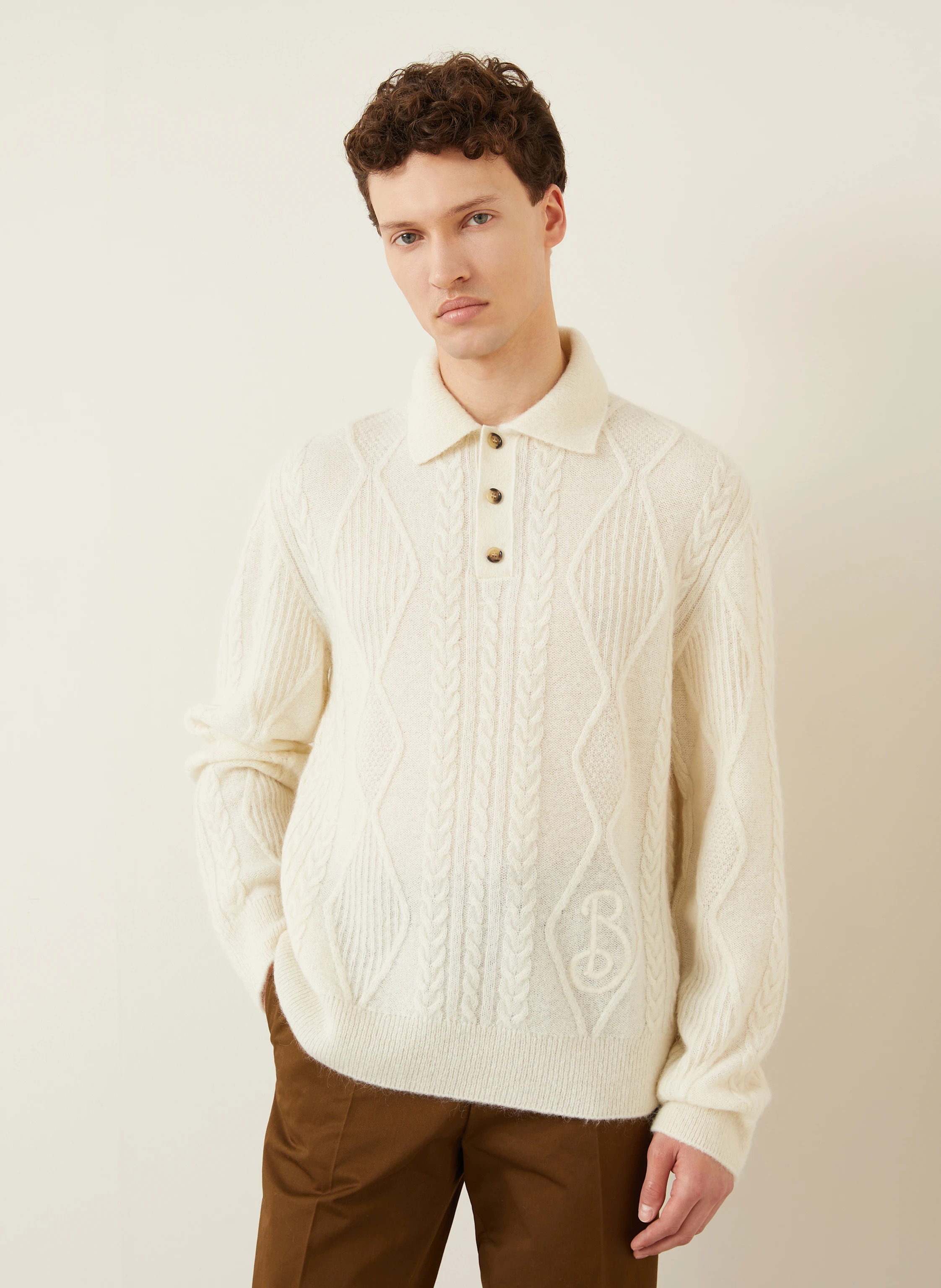 BURBERRY Pullover mit Alpaka