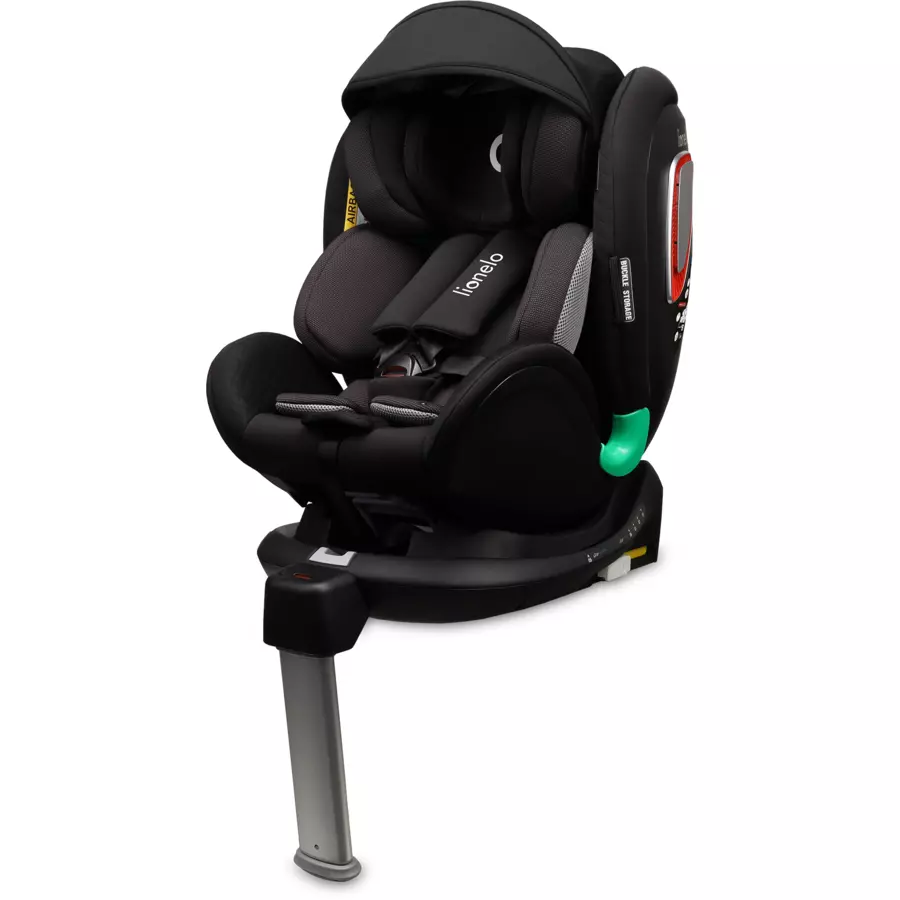 lionelo Reboarder Antoon Plus i-Size Black Onyx
