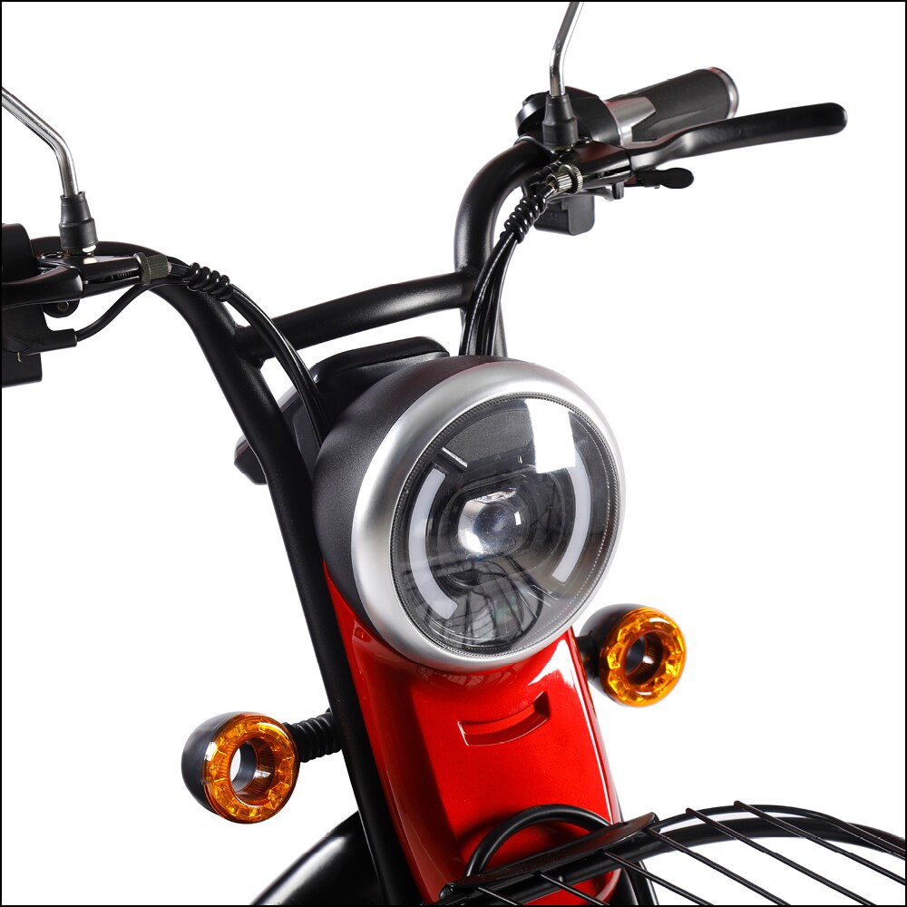 ENEWAY Elektromobil Bari - ETrike - E-Mobil - 3-Rad 6 km/h führerscheinfrei helmfrei rot