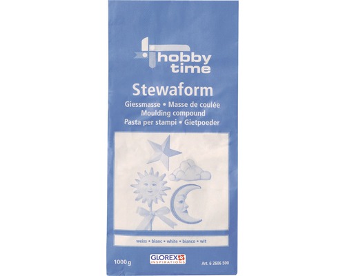 Stewaform gietmassa 1 kg wit