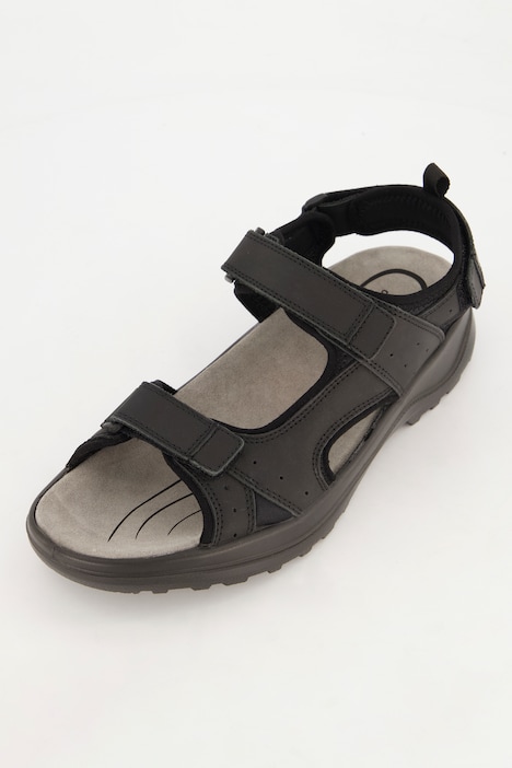 Herrensandale, Jomos, Leder, Klettriegel, bis Gr. 50
