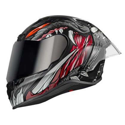 Casque Nexx X.R3R - ZORGA - Noir / Rouge