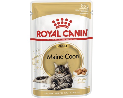 ROYAL CANIN Maine Coon Adult natvoer voor katten in saus, 85 g
