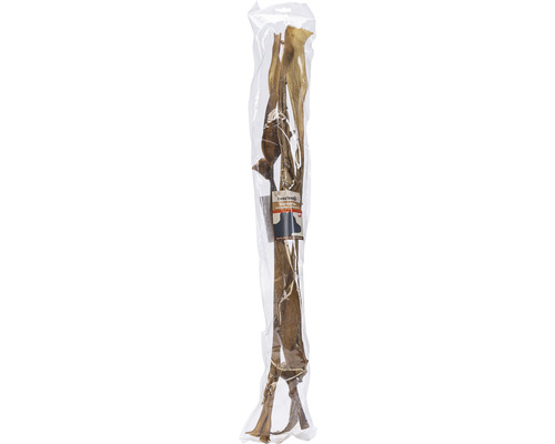 Beeztees Beef Scalp Hondensnack, Kauwreepjes, 3 Stukjes, Ca. 70 cm
