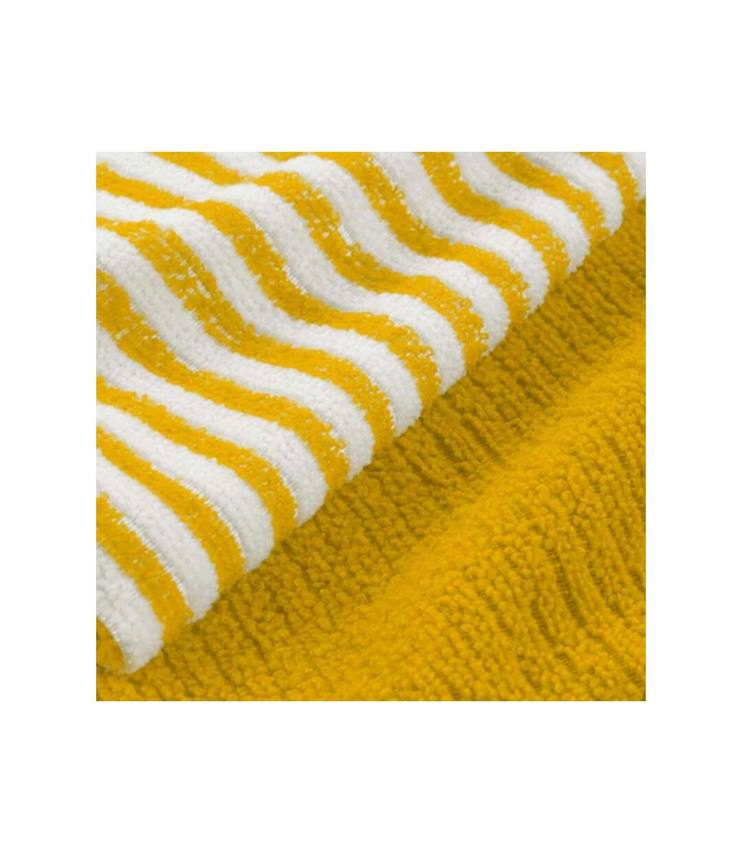 Lot de 3 Torchons Microfibre Cuistot 40x40cm Jaune