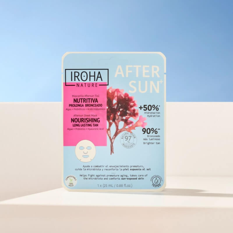 Masque visage Après-Soleil nourrissant Iroha Nature