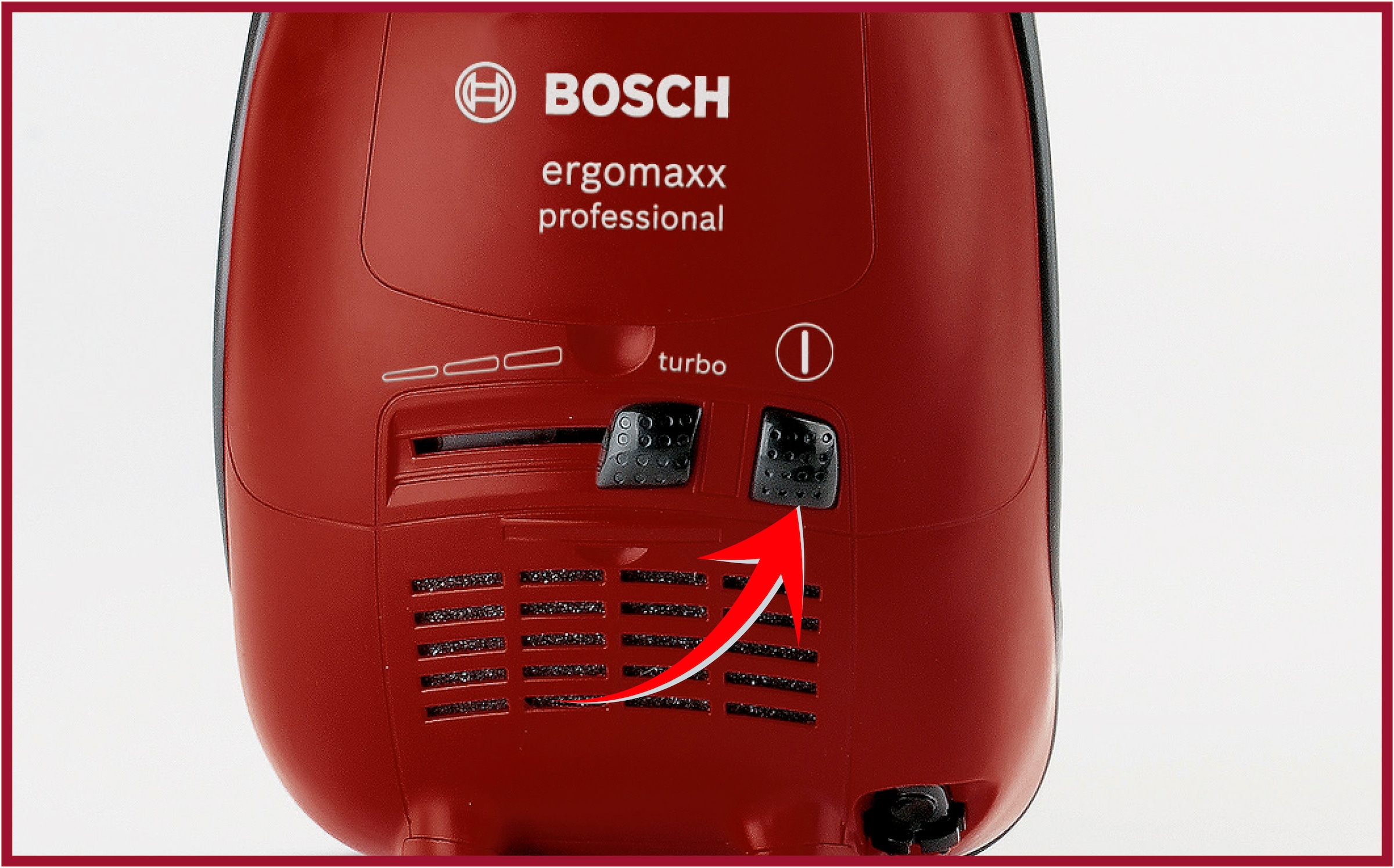 Klein Kinder-Staubsauger »Bosch Staubsauger, rot« mit Sound