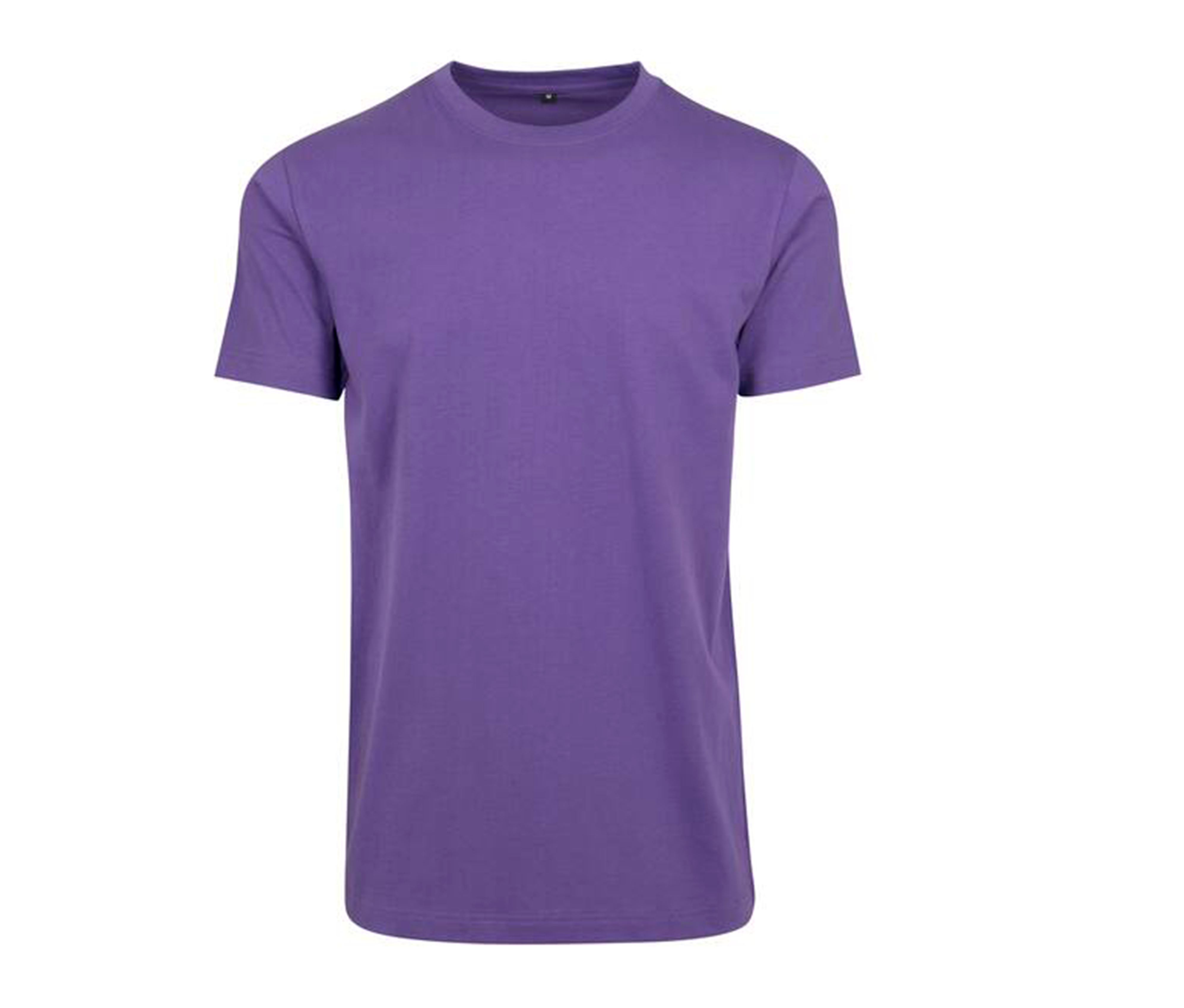 Build Your Brand BY004 - T-shirt Confortable à Col Rond en Coton