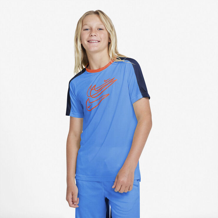 Nike Dri Fit Traenings T Shirt Blå