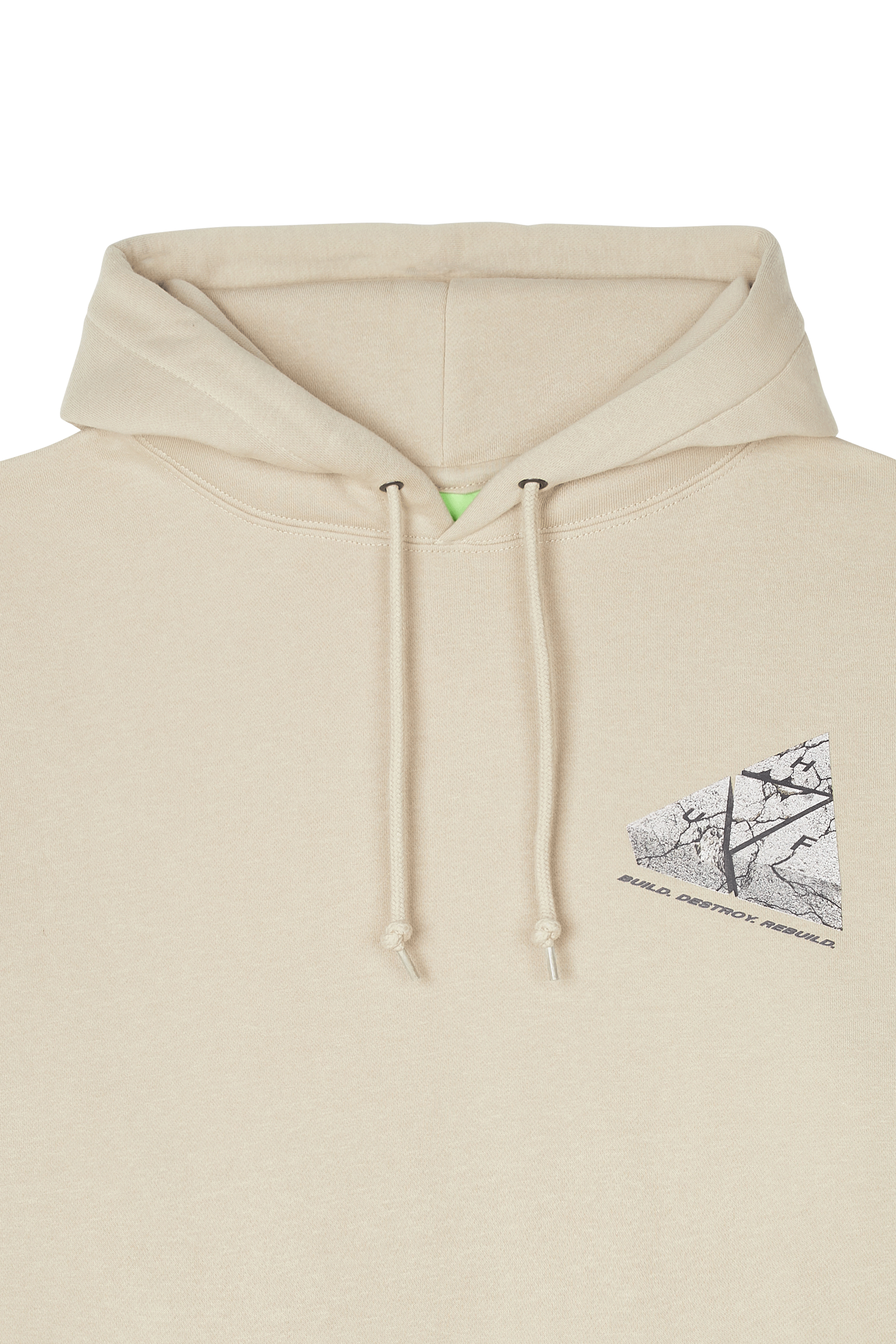 HUF Hoodie WITHSTAND Beige