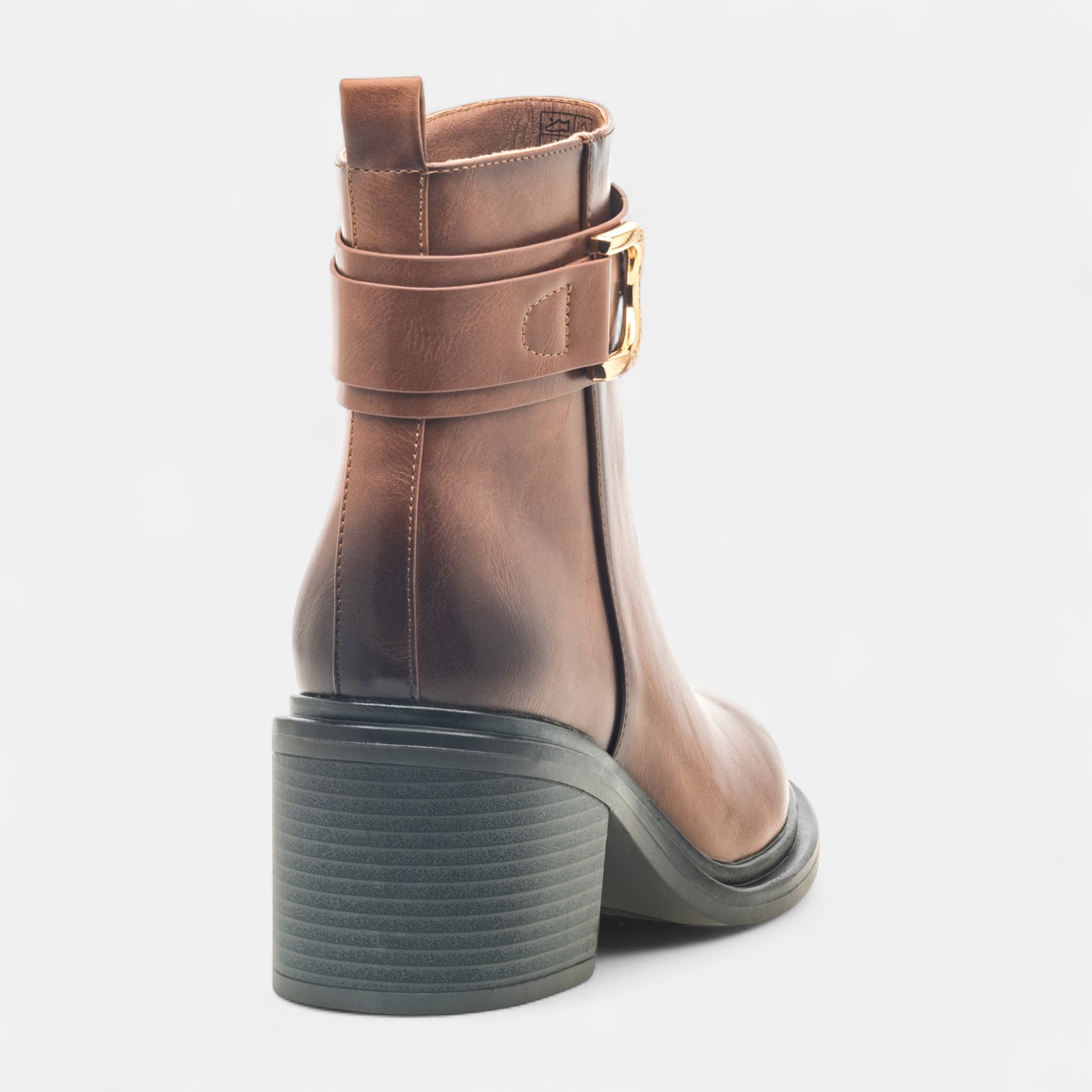 Bottines à talon Femme camel