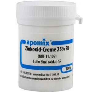 apomix® Zinkoxid-Creme 25% SR