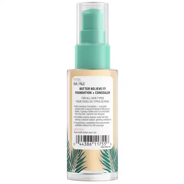 Butter Believe it! Foundation & Concealer Fair