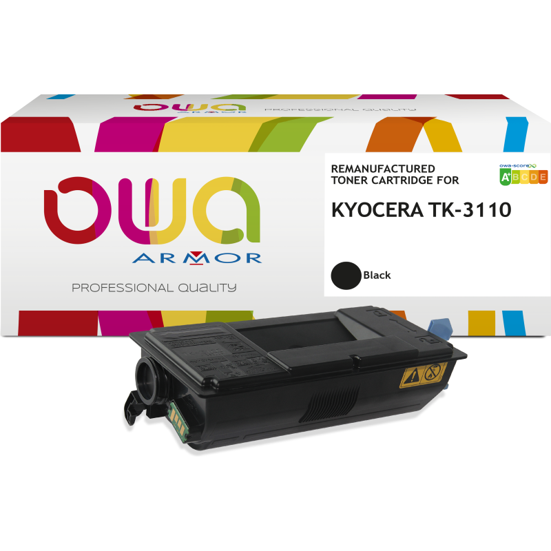 Toner remanufacturé OWA - haute capacité - Noir - pour KYOCERA TK-3110