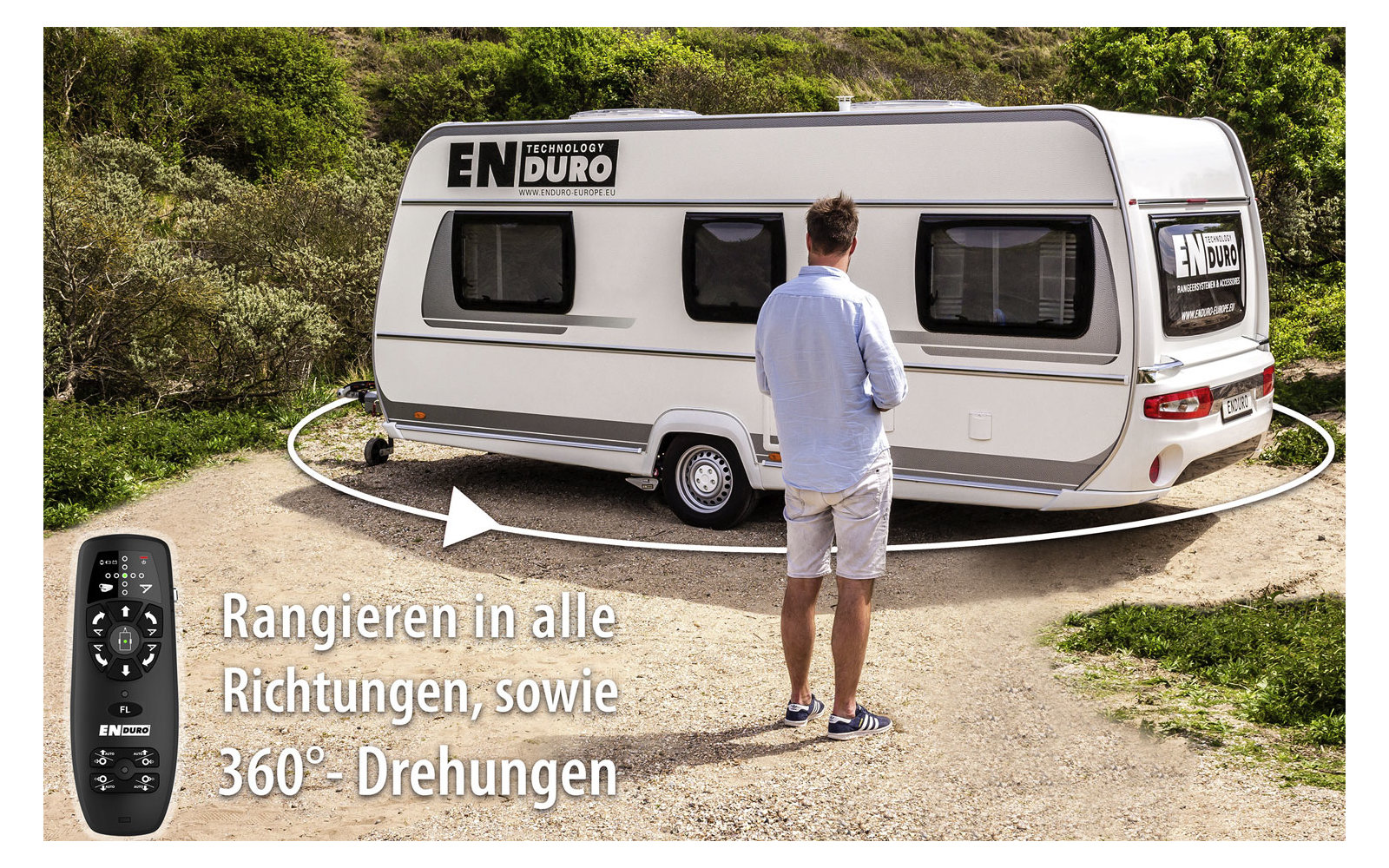 Enduro EM505FL vollautomatische Rangierhilfe Ein- / Doppelachser