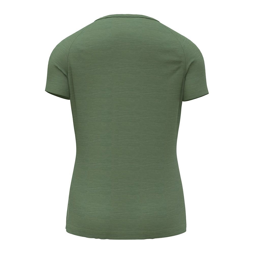 Odlo ASCENT PW 130 SUNRISE - Tee-shirt Femme loden frost melange