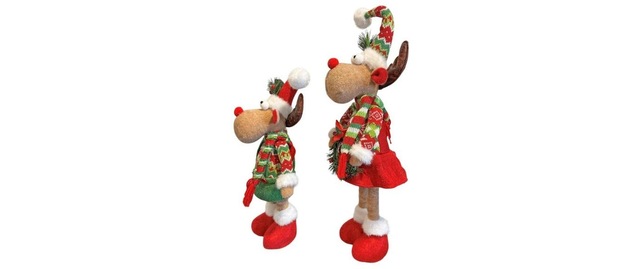 Weihnachtsfigur »Dameco Rentier 2-er Set«