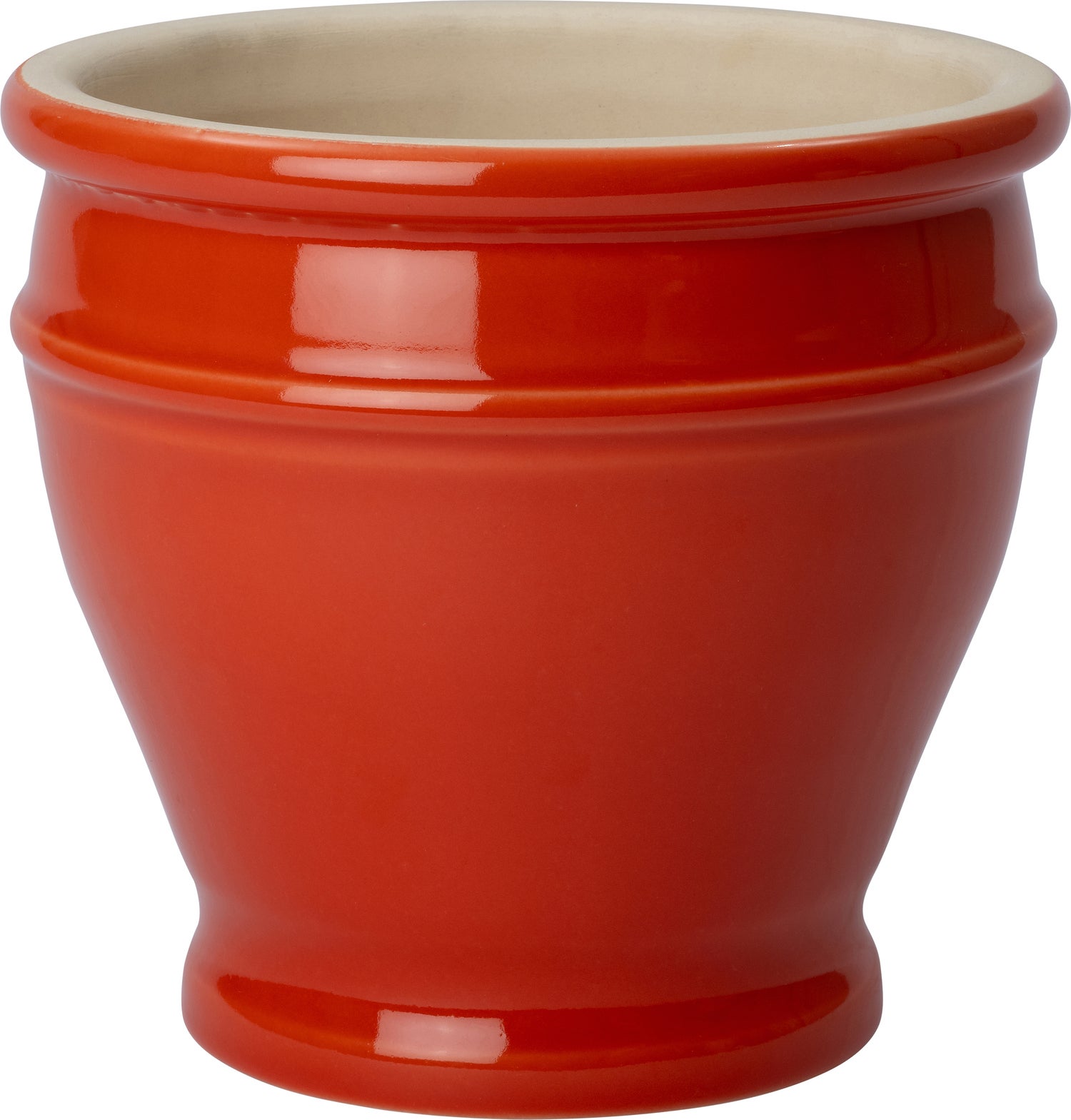 Intratuin bloempot Luc rood D 20 H 21 cm
