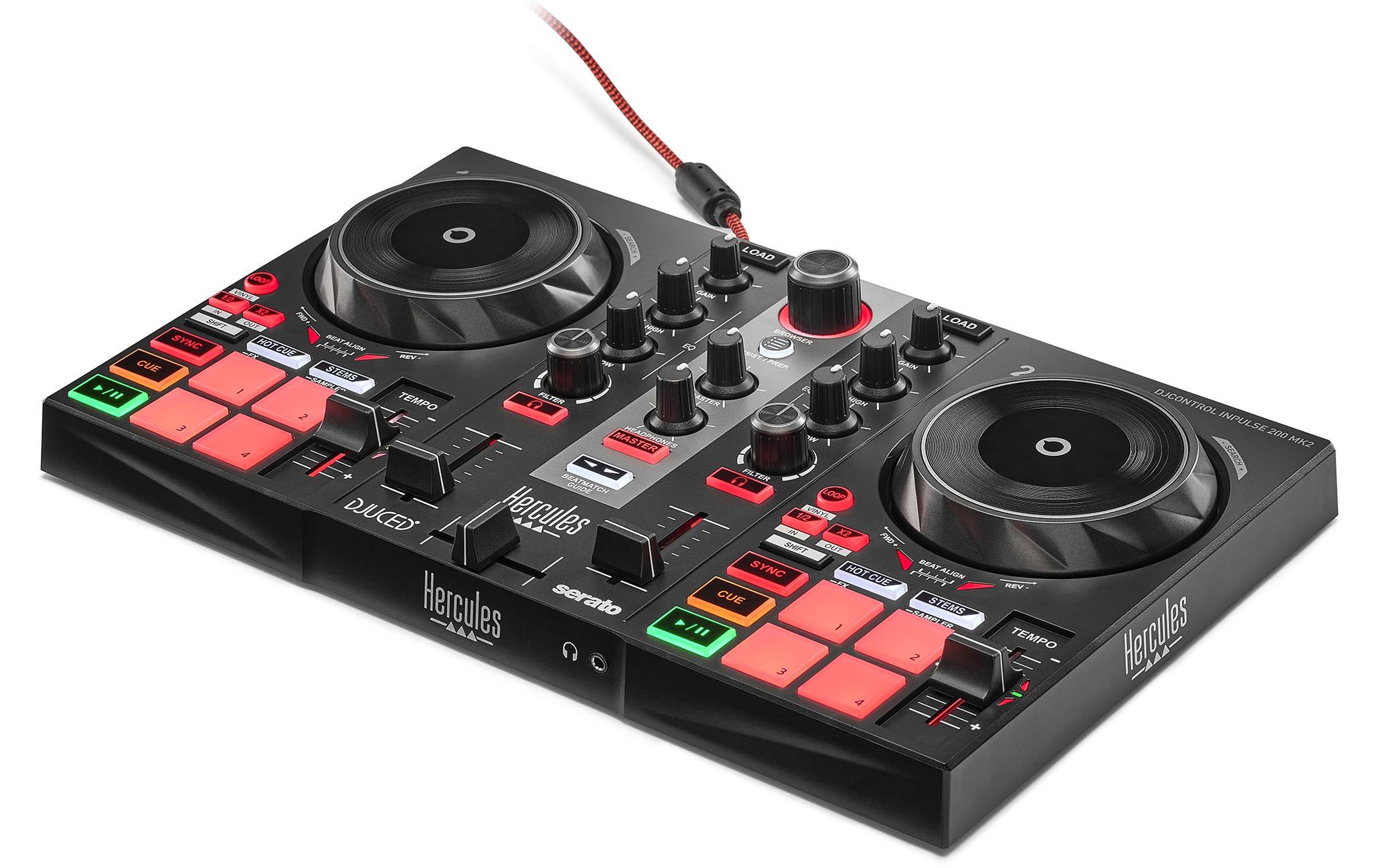DJ-Controller DJControl Inpulse 200 – MKIIEinfach anfangen und ein DJ werden