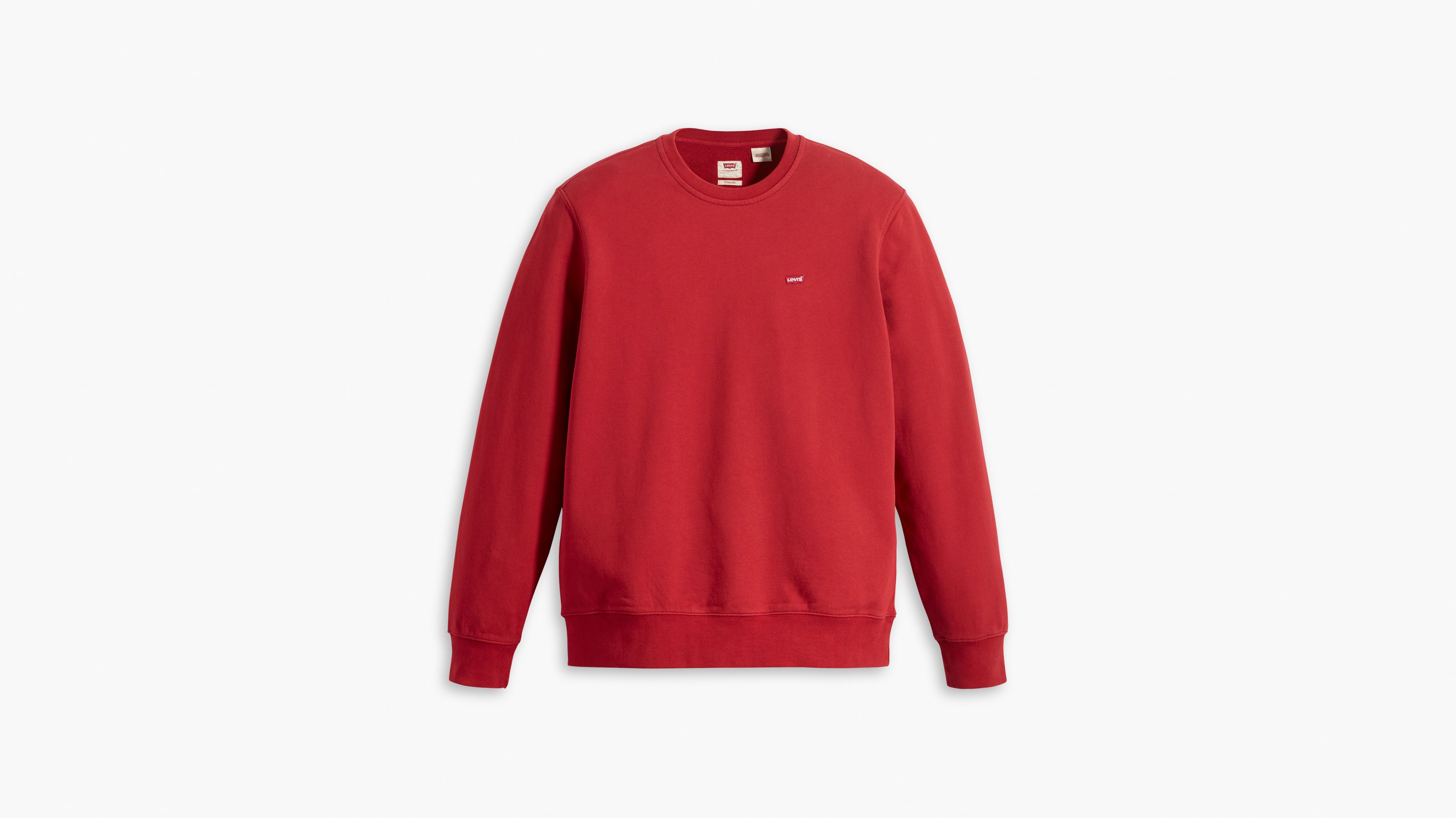 Sweat-shirt à col rond Original Housemark - Rhythmic Red - Rouge