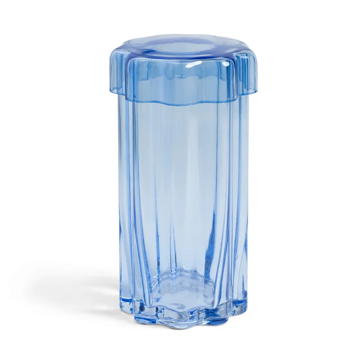 &klevering - Astral Vorratsglas mit Deckel 21 x Ø 11, blau