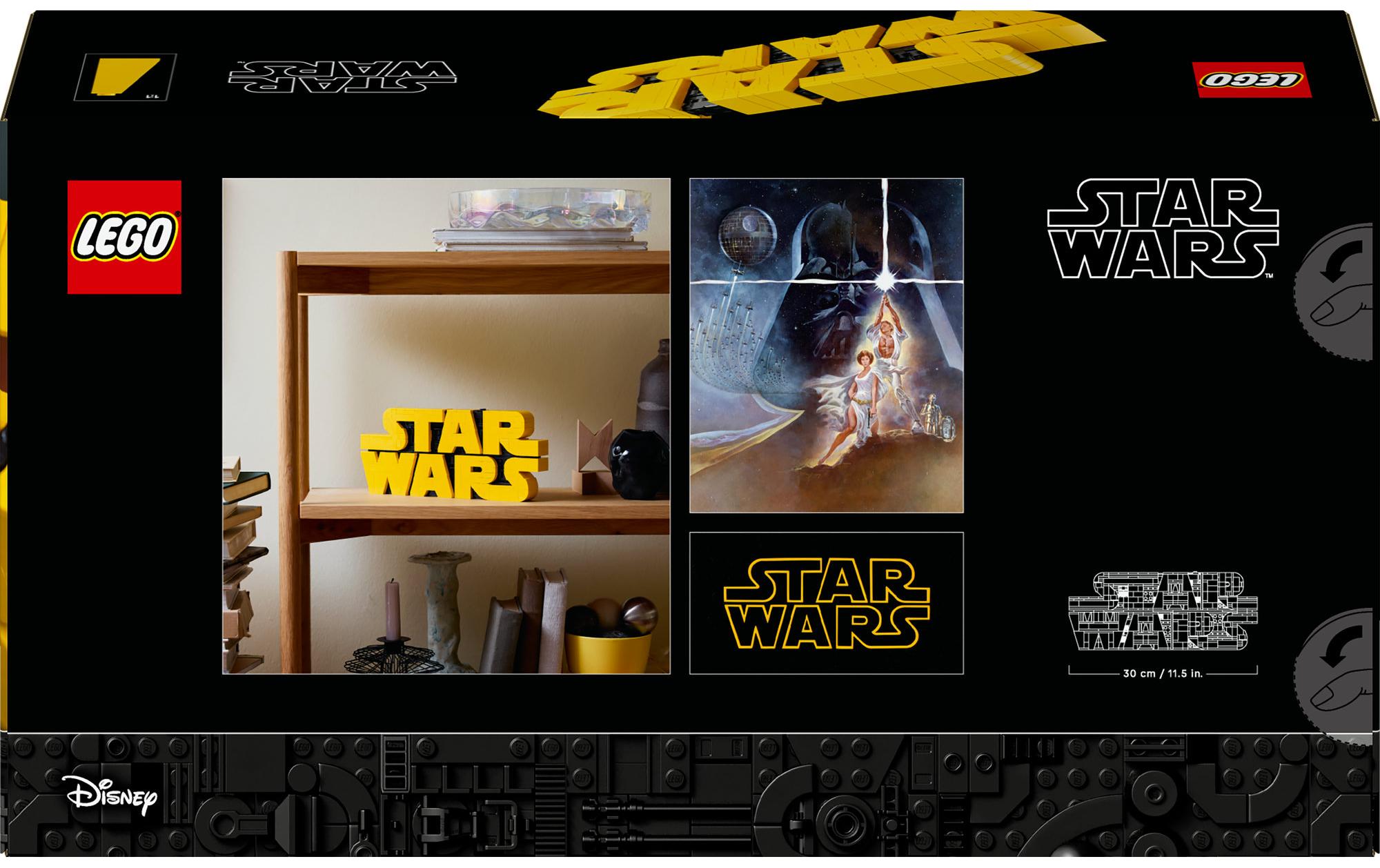 Star Wars Logo aus Lego Steinen 75407Bauset
