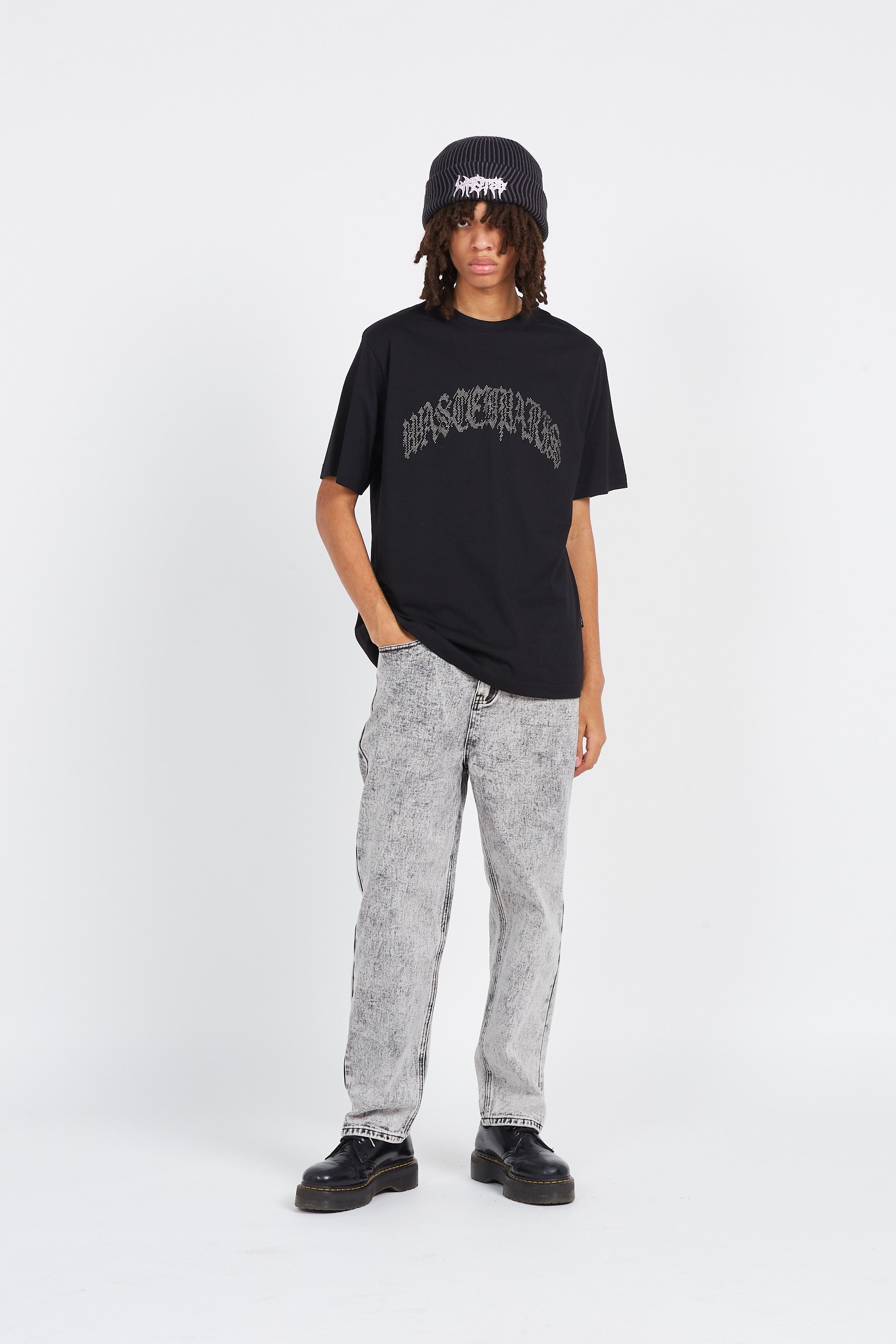 WASTED T-shirt T-SHIRT GUARDIAN Noir
