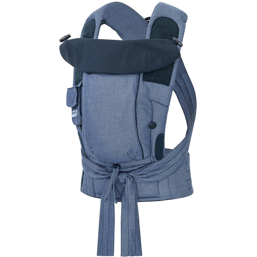 Hoppediz Babytrage Bondolino blau-melange