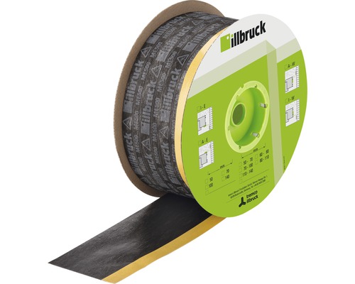 illbruck ME500 TwinAktiv Afdichtmassa voor raamaansluitvoegen, een- en tweezijdig zelfklevend, 10 m x 70 mm